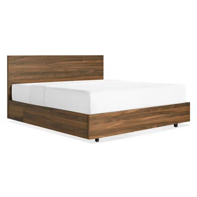Blu Dot Homecoming Storage Bed - King / Walnut In Brown