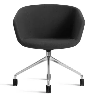 Blu Dot Host Task Chair - Maharam Meld In Panda In Black