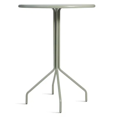 Blu Dot Hot Mesh 30" Bar Table - Grey Green In Gray