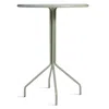 Blu Dot Hot Mesh Bar Table In Grey Green