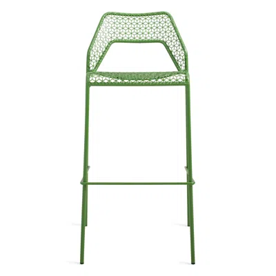 Blu Dot Hot Mesh Barstool In Green