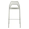 Blu Dot Hot Mesh Barstool In Grey Green