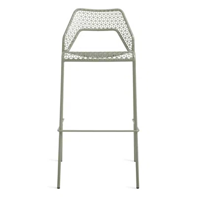 Blu Dot Hot Mesh Barstool In Grey Green