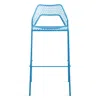 Shop Blu Dot Hot Mesh Barstool In Simple Blue