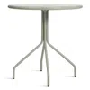 Blu Dot Hot Mesh Cafe Table In Grey Green