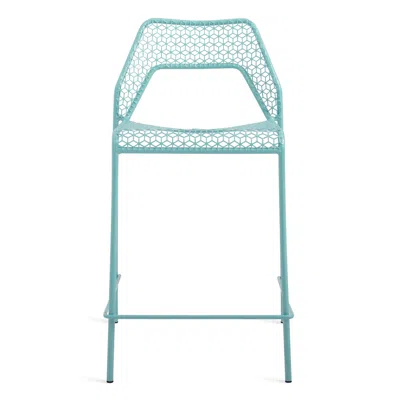Blu Dot Hot Mesh Counterstool In Aqua