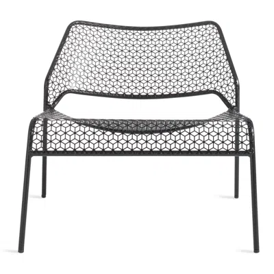 Blu Dot Hot Mesh Lounge Chair In Black