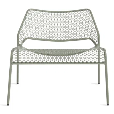 Blu Dot Hot Mesh Lounge Chair In Grey Green