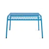 Blu Dot Hot Mesh Ottoman - Simple Blue In Blue