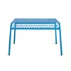 Blu Dot Hot Mesh Ottoman In Simple Blue