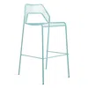 Blu Dot Hot Mesh Stool - Barstool / Aqua In Blue