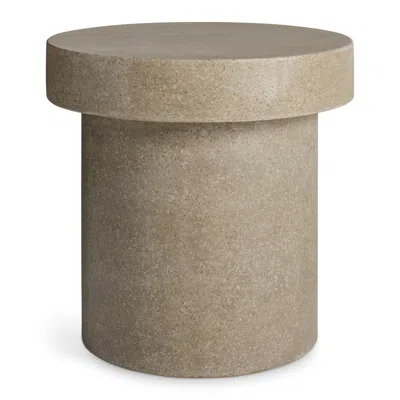 Blu Dot Hunky Dory Side Table In Mushroom Terazzo