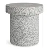 Blu Dot Hunky Dory Side Table - White Terrazzo