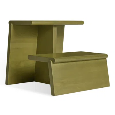 Blu Dot Jut Step Stool In Loden
