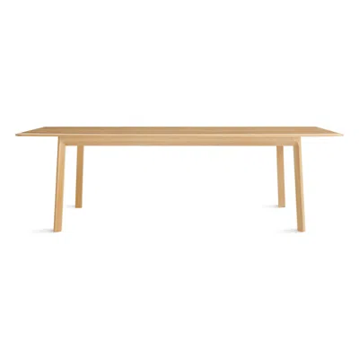Blu Dot Keeps Dining Table - 100" Length / White Oak In Brown
