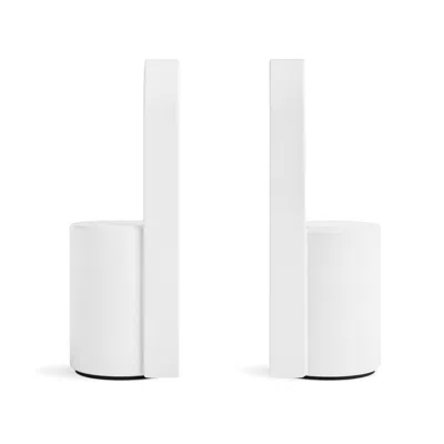 Blu Dot Kettle Bookends - White