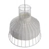 Blu Dot Laika Medium Pendant Light - White In White