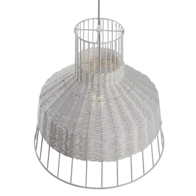 Blu Dot Laika Medium Pendant Light - White