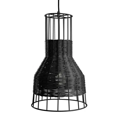 Blu Dot Laika Small Pendant Light In Black