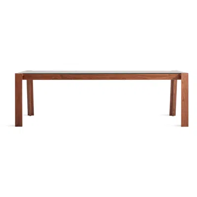 Blu Dot Lake Dining Table - 95" Length / Walnut In Brown