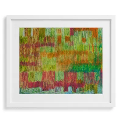 Blu Dot Land Gallery + "untitled" (multicolored Pencil) In N/a
