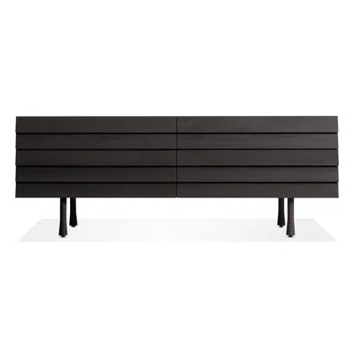 Blu Dot Lap 4 Drawer Dresser - Black On Ash / Black