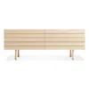 Blu Dot Lap 4 Drawer Dresser In Whitewashed Maple/whitewashed Maple