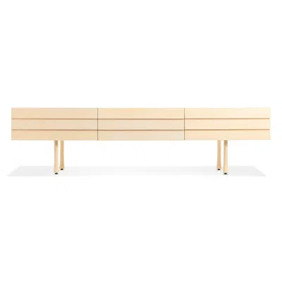 Blu Dot Lap Long And Low In Maple/maple