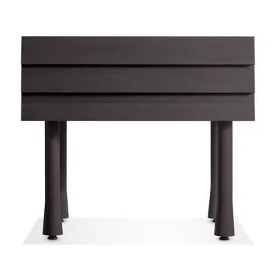 Blu Dot Lap Nightstand - Black On Ash / Black