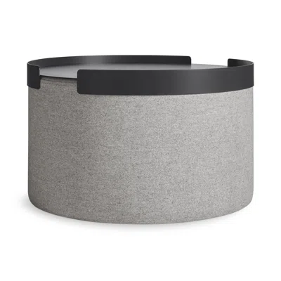 Blu Dot Large Bumper Ottoman Tray In Oblivion