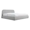Blu Dot Lid King Storage Bed In Vesper Light Grey