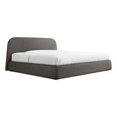 Blu Dot Lid Storage Bed - King / Kelso Charcoal