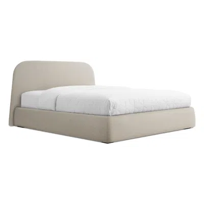 Blu Dot Lid Storage Bed - Queen / Kelso Sand
