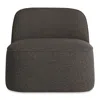 Blu Dot Looksee Swivel Lounge Chair In Kelso Charcoal