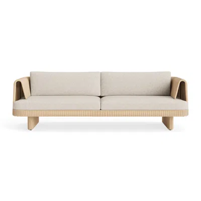 Blu Dot Loophole Outdoor 3 Seat Sofa - Sunbrella Stucco