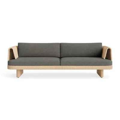 Blu Dot Loophole Outdoor 3 Seat Sofa - Toohey Charcoal