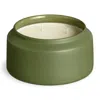 Blu Dot Lost In The Mild Outdoor Large Candle In Olive