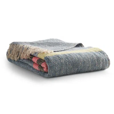 Blu Dot Lovely Linen Throw - Color Mix 3