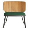 Blu Dot Low Fade Outdoor Lounge Chair In Sunbrella Ivy