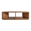 Blu Dot Low Space Coffee Table In Walnut