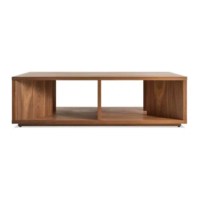 Blu Dot Low Space Coffee Table In Walnut