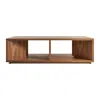 Blu Dot Low Space Coffee Table - Walnut In Brown