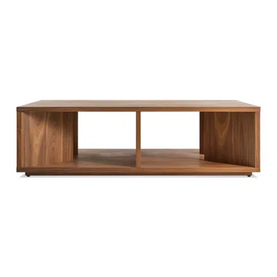 Blu Dot Low Space Coffee Table - Walnut In Brown