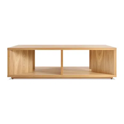 Blu Dot Low Space Coffee Table In White Oak