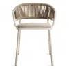 Blu Dot Mate Outdoor Dining Chair In Sunbrella Linen
