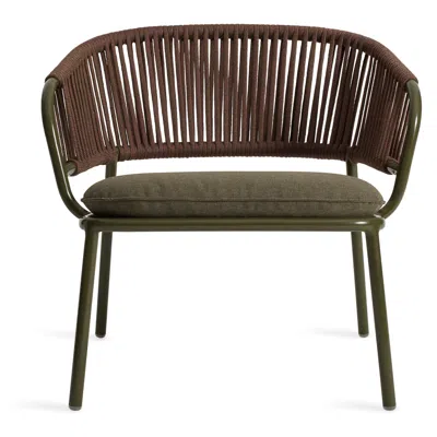 Blu Dot Mate Outdoor Lounge Chair - Toohey Olive