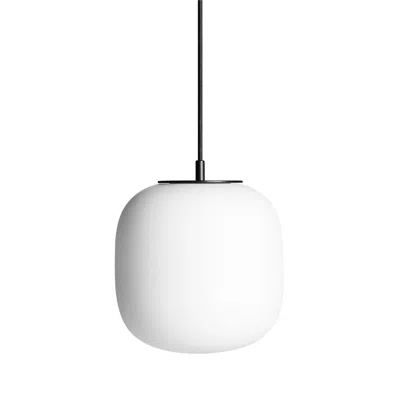 Blu Dot Midwinter Small Pendant In Opaque Glass