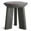 Blu Dot Mimi Stool - Slate Leather / Olive
