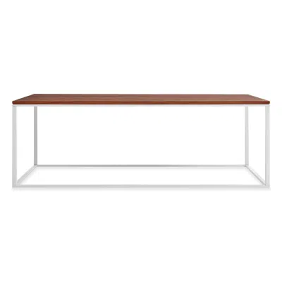 Blu Dot Minimalista Coffee Table In Walnut/white