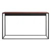 Blu Dot Minimalista Console Table - Walnut / Black In Brown